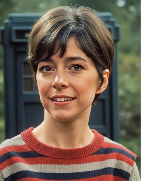 Jackie Lane. 1st Doctor Who companion. Played the companion Dodo Chaplet.