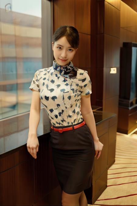 东航空姐制服uniform Flight attendant(airline stewardess)kongjie