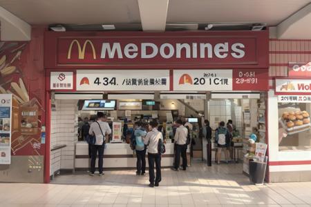かつて阪急三宮西口にあったハンバーガー店の思い出 McDonald sannomiya-nishiguchi SD15版本SD15_V1 (ID: 335879)