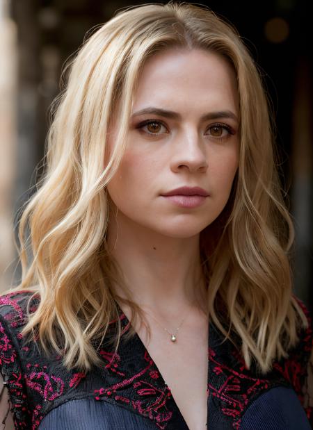 Hayley Atwell (Peggy Carter from Captain America & Grace from Mission: Impossible – Dead Reckoning movies)
