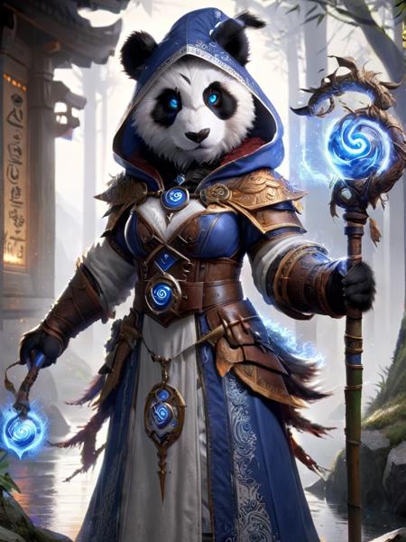 Pandaren WoW Style [SDXL LoRA]