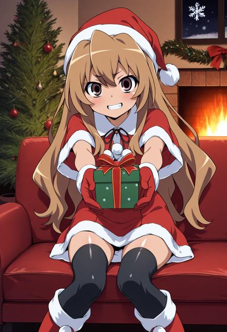 Toradora Christmas Club - Santa Outfit Cosplay版本v1.0 Ill (ID: 1199038)