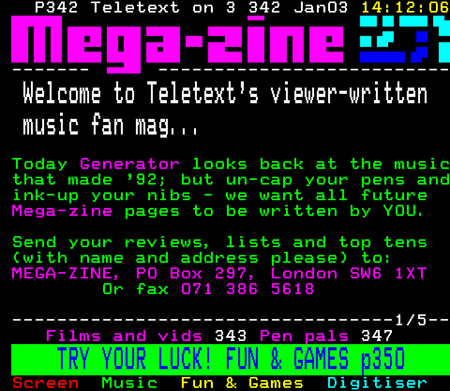 The Vidiot Teletext Style