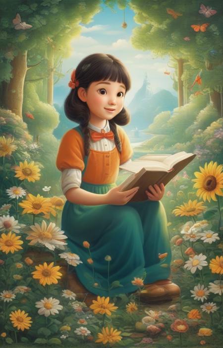 A cartoon scene style suitable for e-commerce - tangbohu [SDXL] 63