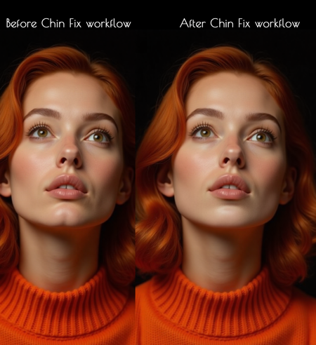 Automatic Chin Fixer workflow