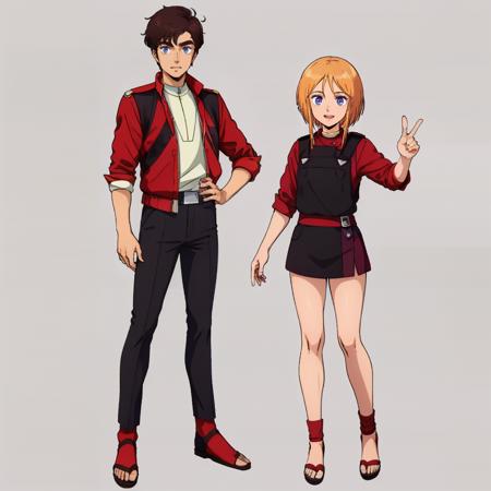 judau and ple (GUNDAM ZZ) LORA