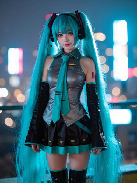 [Flux.1 D][Realistic] Hatsune Miku cosplay costume collection | 初音未来 cosplay 服饰合集
