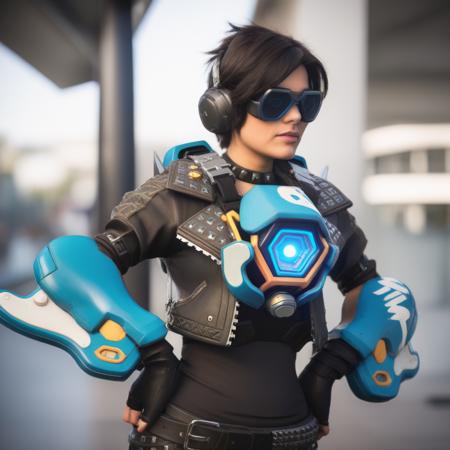 Awesome Overwatch TRACER Punk clothes版本1 Epoch less trained (ID: 194754)