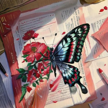 butterflyRoseC