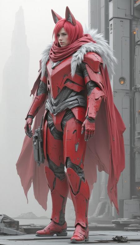 Futuristic White - Flux Lora