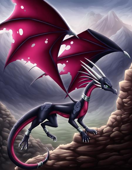 Corrupted Cynder【 The legend of Spyro - A New Beginning 】- 【PONY - FLUX - DSXL】