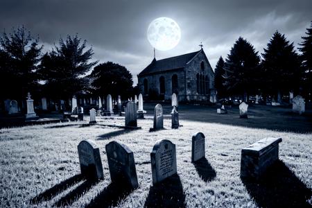 Edob Church Cemetery Creepy Night