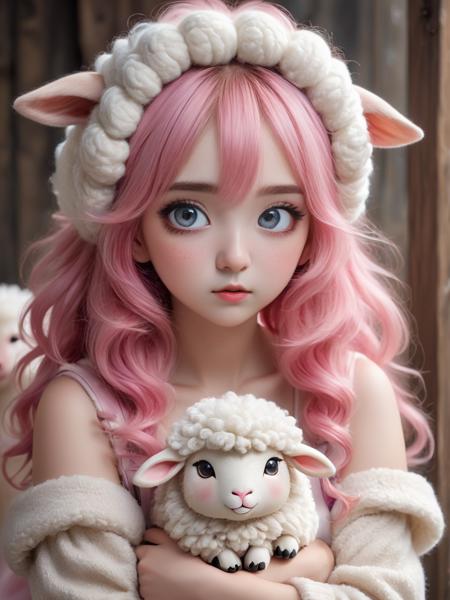 korean large-eyed girl LORA XL