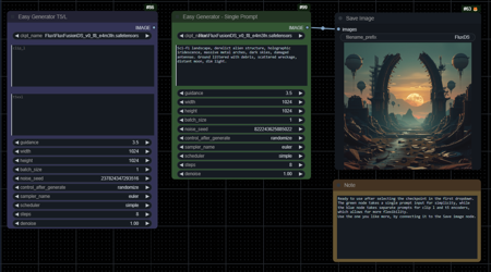 Simple Flux Workflows [All-in-one & UNET models] [NF4 & GGUF variants included]