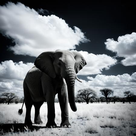 Infrared Cinematic Photography style XL
