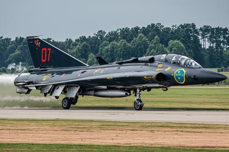 Draken - Swedish military aircraft from SAAB