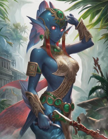 Character Change - Tropical Merfolk - Merfolk of Ixalan