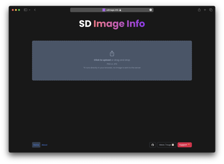 SD Image Info