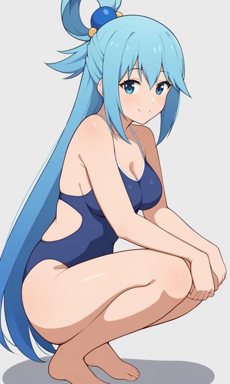 Aqua - (Konosuba) XL / Pony / Illustrious
