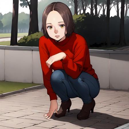 Mika Okamoto (Otto no Buka ni Ikasarechau... Aragaezu Kanjite Shimau Furinzuma) XL pony LORA