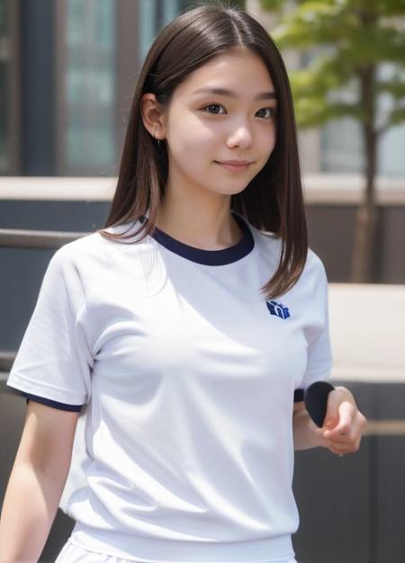 日本の体操服/ Traditional Japanese gym uniforms.