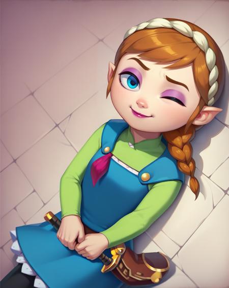 The Leyend of Zelda: Wind Waker style