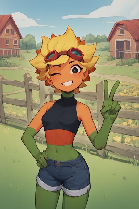 Solar Flare (PVZ Heroes) | SDXL Lora