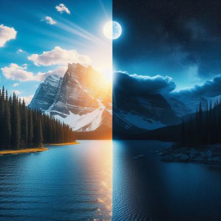 coexistence of day and night