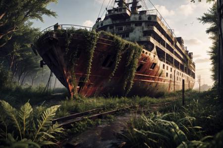 Old Time Post Apocalyptic Enviroment