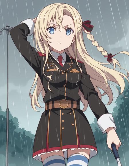 Wilhelmina Braunschweig Ingenohl Friedeburg (ヴィルヘルミーナ・ブラウンシュヴァイク・インゲノール・フリーデブルク) - High School Fleet (ハイスクール・フリート)