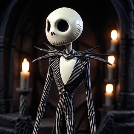 Jack Skellington - The Nightmare Before Christmas - SDXL
