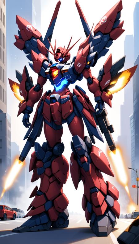 [Illustrious / SDXL] Super robot diffusion XL (Gundam, EVA, ARMORED CORE, BATTLE TECH like mecha lora)版本v0.6 (ID: 139241)