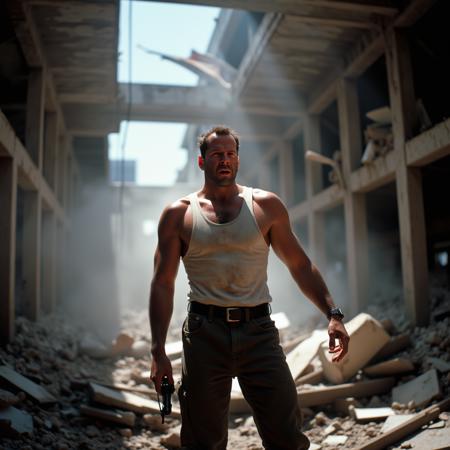 John McClane - Bruce Willis - (Die Hard)
