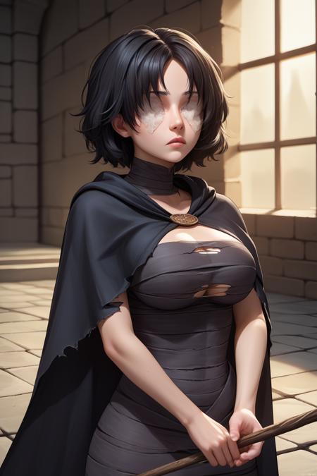 Maiden in Black (Demon's Souls) SDXL LoRA [Pony Diffusion]