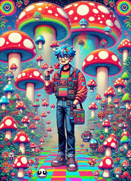 DonM - Shroom Kingdom 8bit [SD,SDXL,Pony]