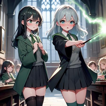 girl like slytherin