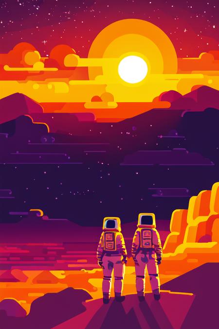 Kurzgesagt-ArtStyle LoRA