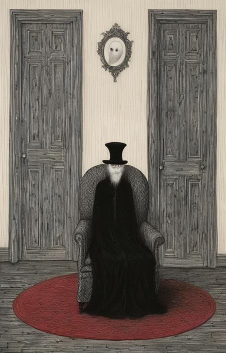 style of Edward Gorey [SDXL] 276