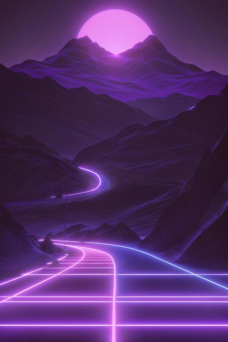 Vaporwave style