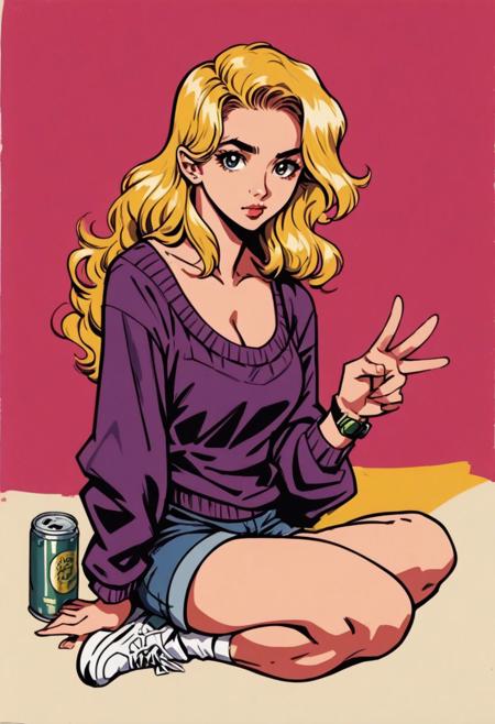 Pop Art Style PonyXL