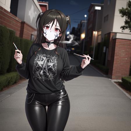 Corpse Paint/Black Metal Makeup - Concept