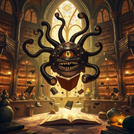 Magic creatures: Beholders! Flux & SDXL 1.0