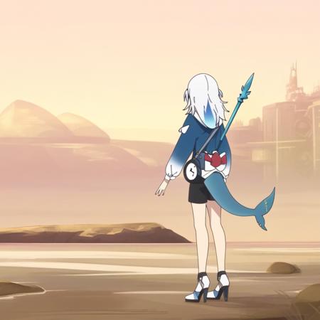 Gawr Gura (Tonari Animation Style) [Pony]