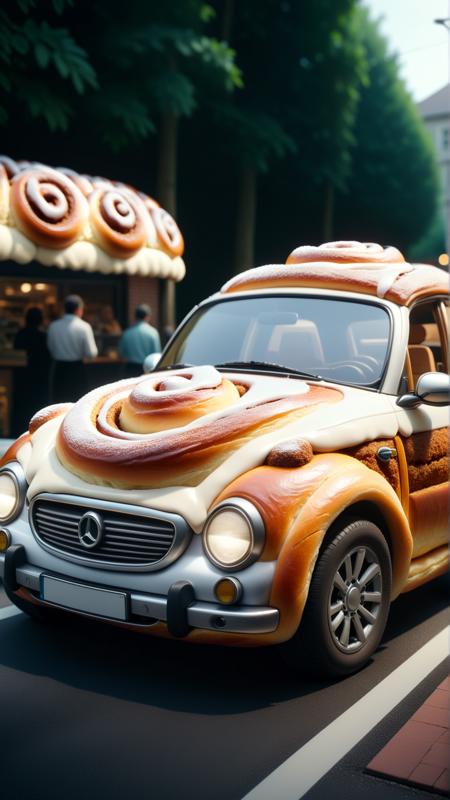 Cinnamon Bun Style SDXL