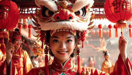 ?Lunar New Year Dragon Mask? (SDXL)