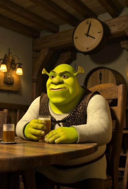 Shrek - Flux1.D版本v1.0 (ID: 823788)