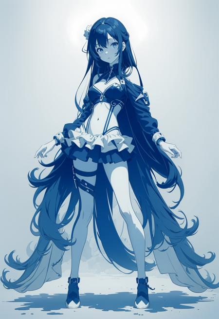 剪影_monochrome_切り絵
