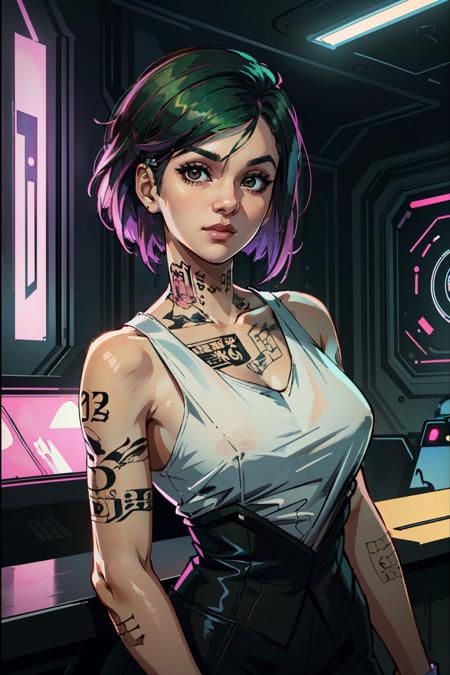 Judy Alvarez from Cyberpunk 2077