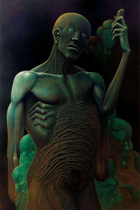 Zdzislaw Beksinski - ArtStyle (FLUX)