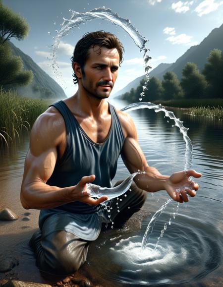 Elemental-Bender - Flux/SDXL/Pony版本Water-Bender SDXL (ID: 635040)